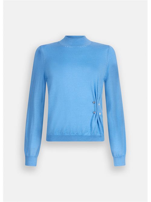 Maglia in lana con perle LIU JO | CF5041MA82O/X0713